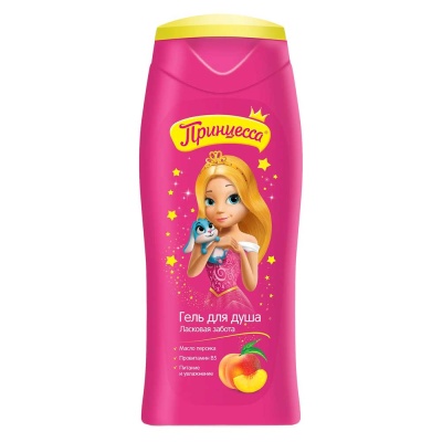 Гель для душа Ласковая забота 250 мл Принцесса 1